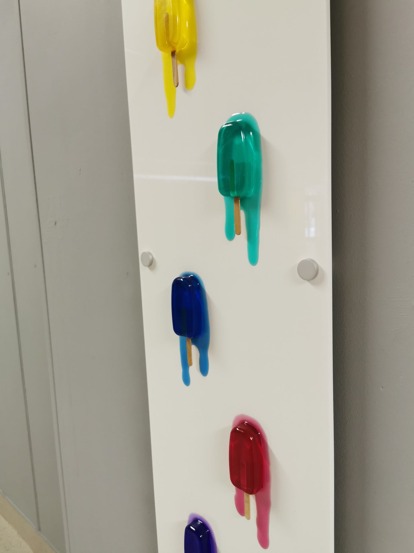 Popsicle / Ice Lolly Melting Artwork