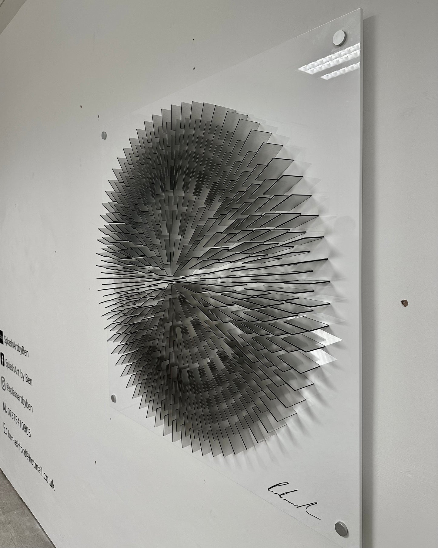 Steel Spiral Artwork