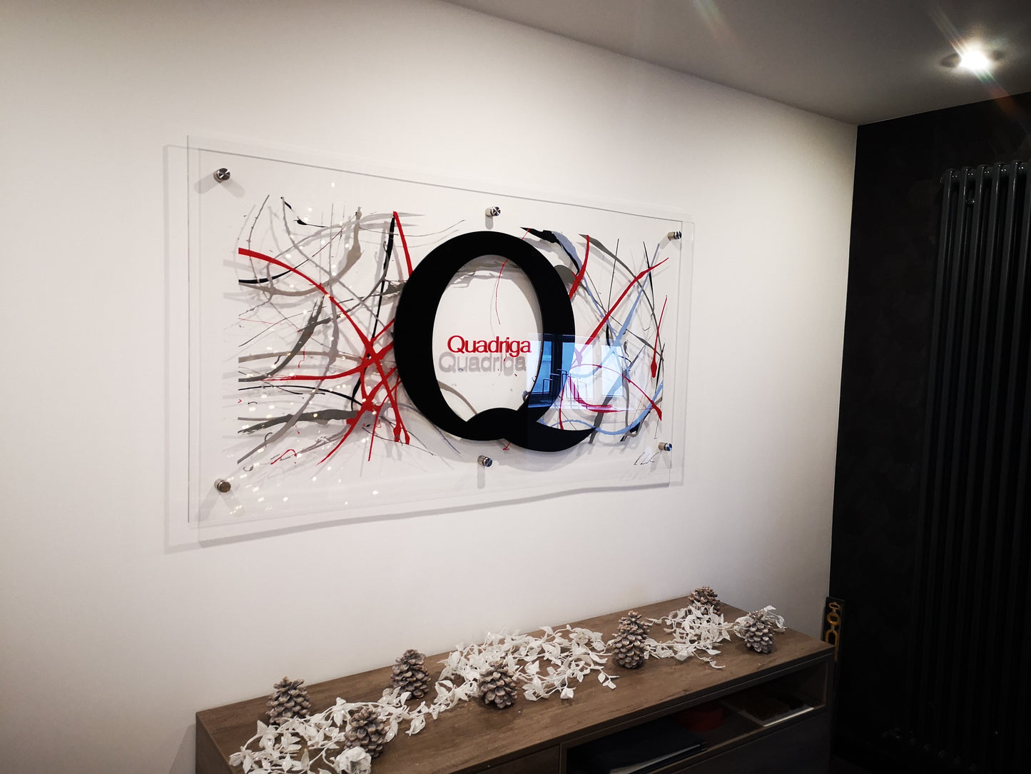 Corporate Wall Art (Customise with Logo and colours)
