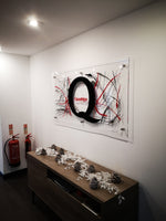 Corporate Wall Art (Customise with Logo and colours)