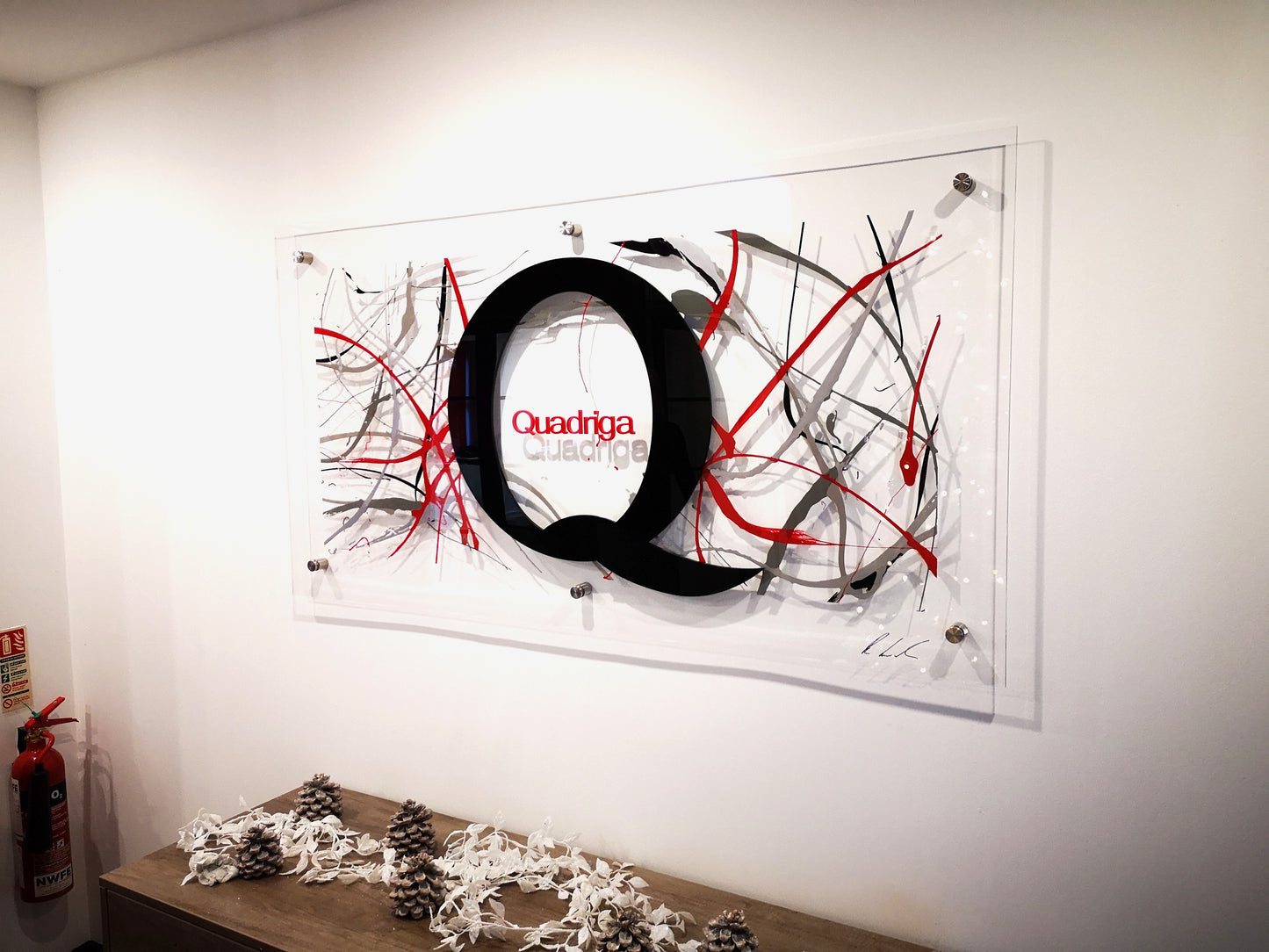 Corporate Wall Art (Customise with Logo and colours)