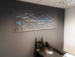 Corporate Wall Art (Customise with Logo and colours)
