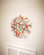 Multi Coloured Circular Art