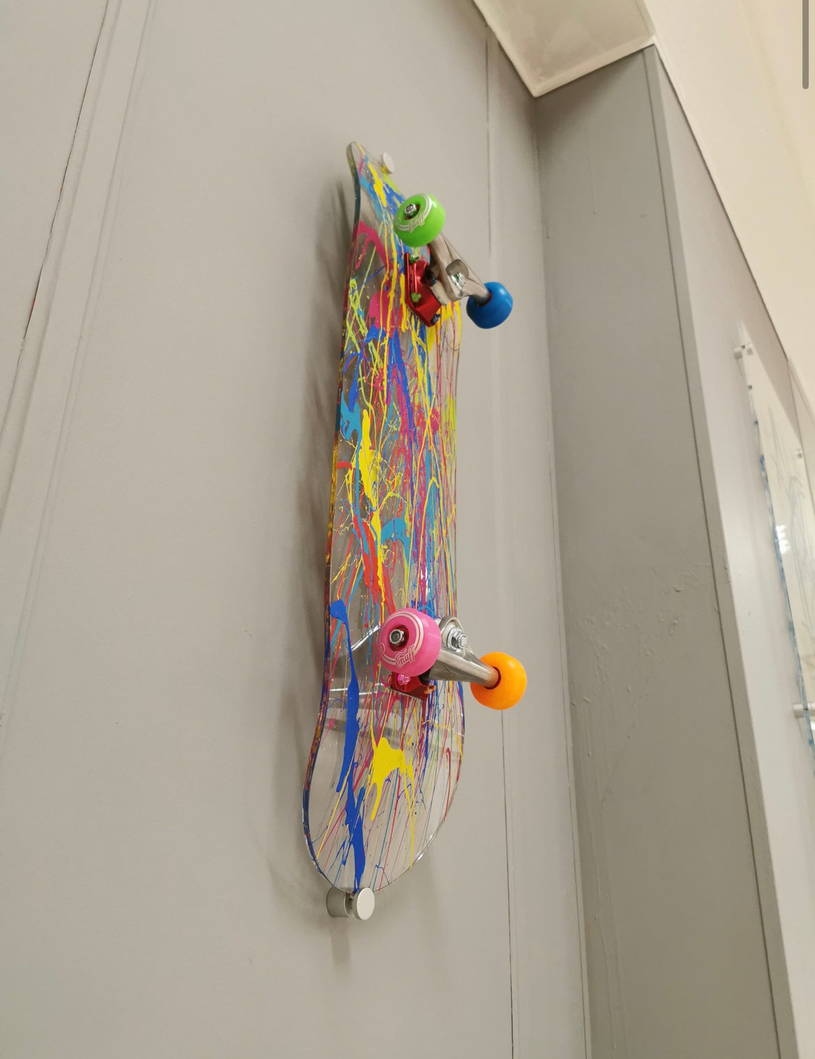 Colourful Skateboard Art