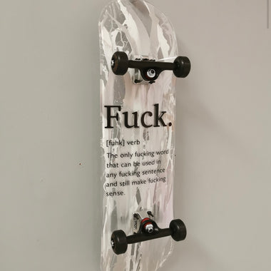 Personalised Skateboard Art