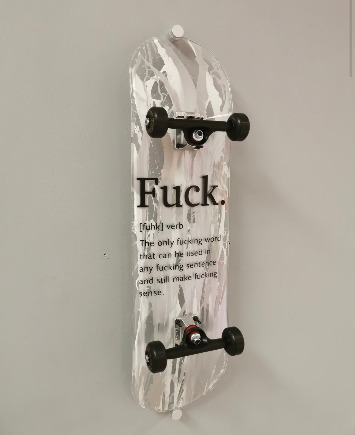 Personalised Skateboard Art