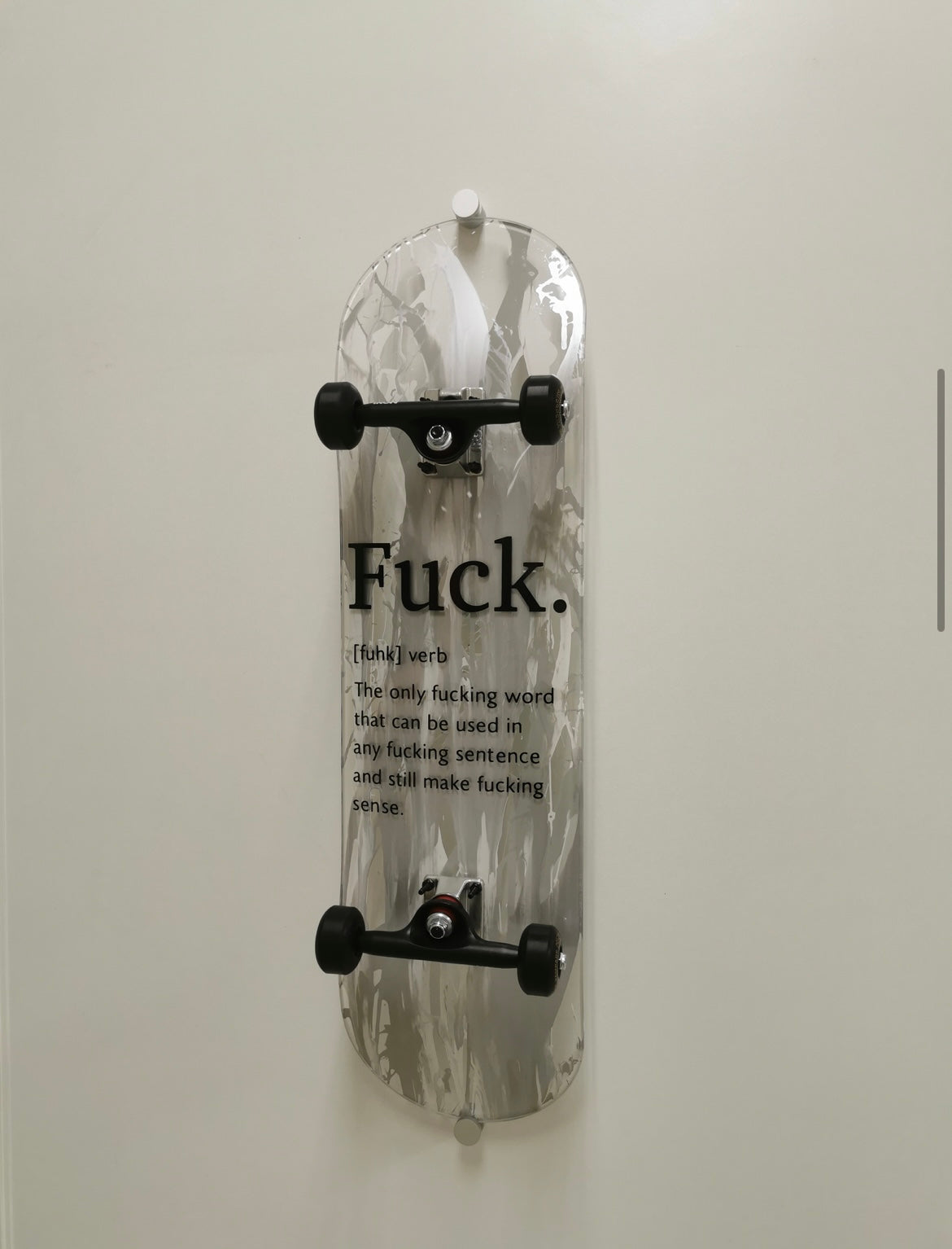 Personalised Skateboard Art