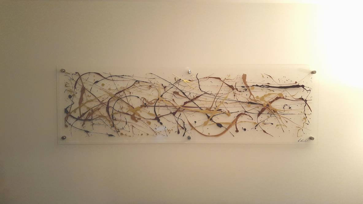 Gold & brown themed art