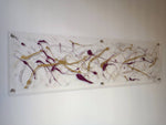 Gold and Purple wall Art