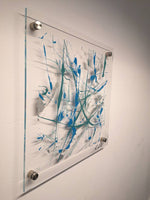 Blue Square Wall Art