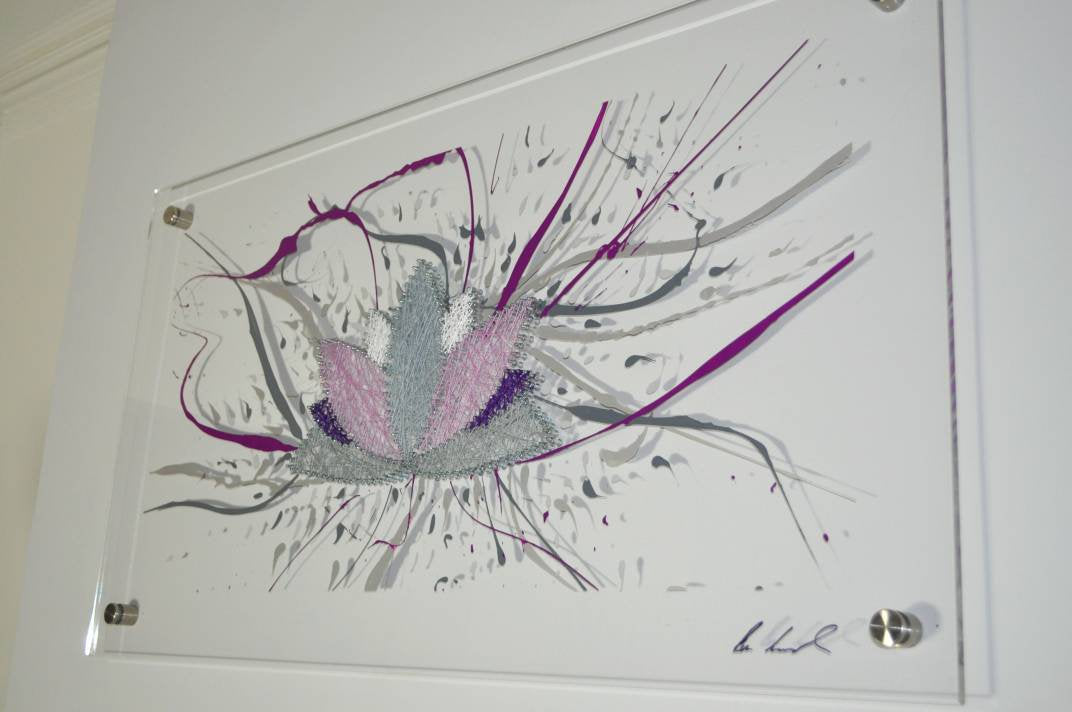 Lotus Flower thread design