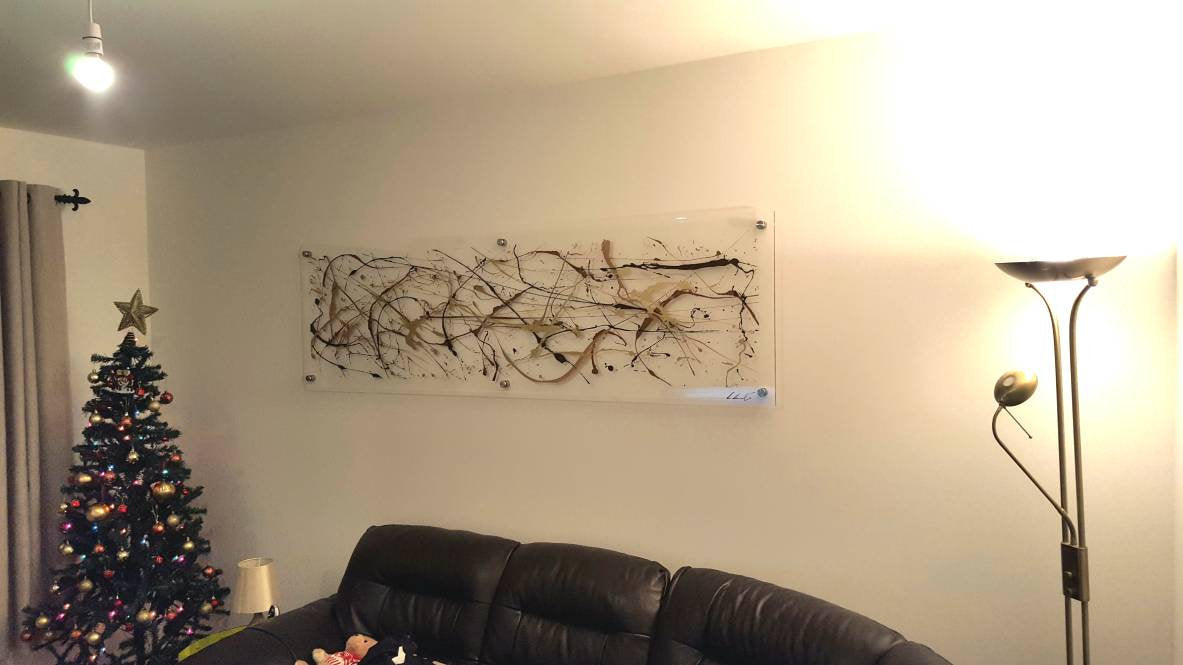 Gold & brown themed art