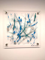 Blue Square Wall Art