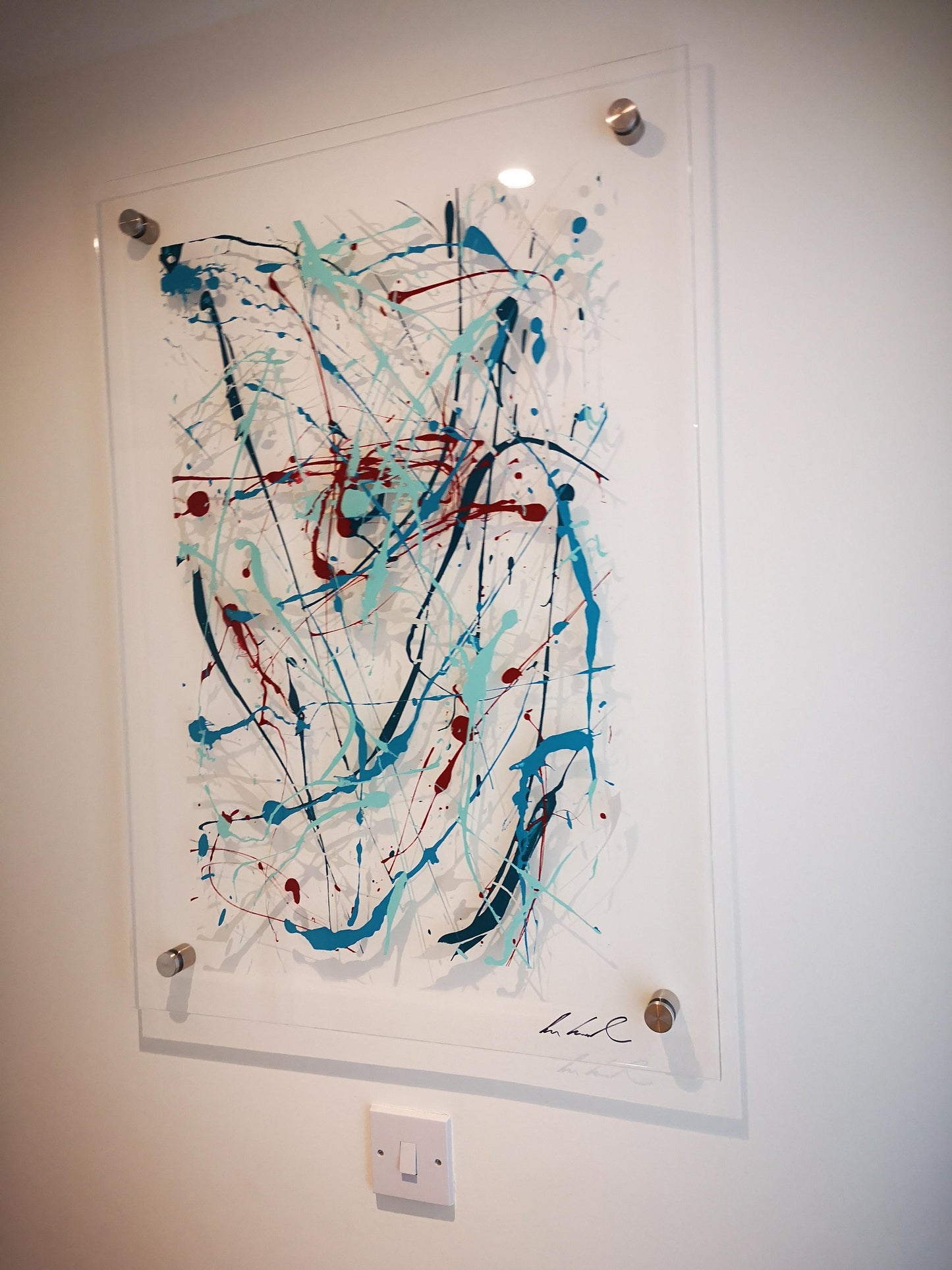 Water themed modern wall art