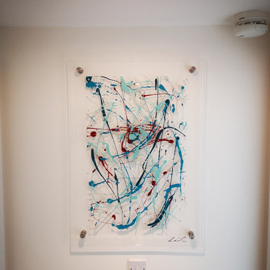 Water themed modern wall art