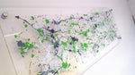Bright Green Modern Wall Art