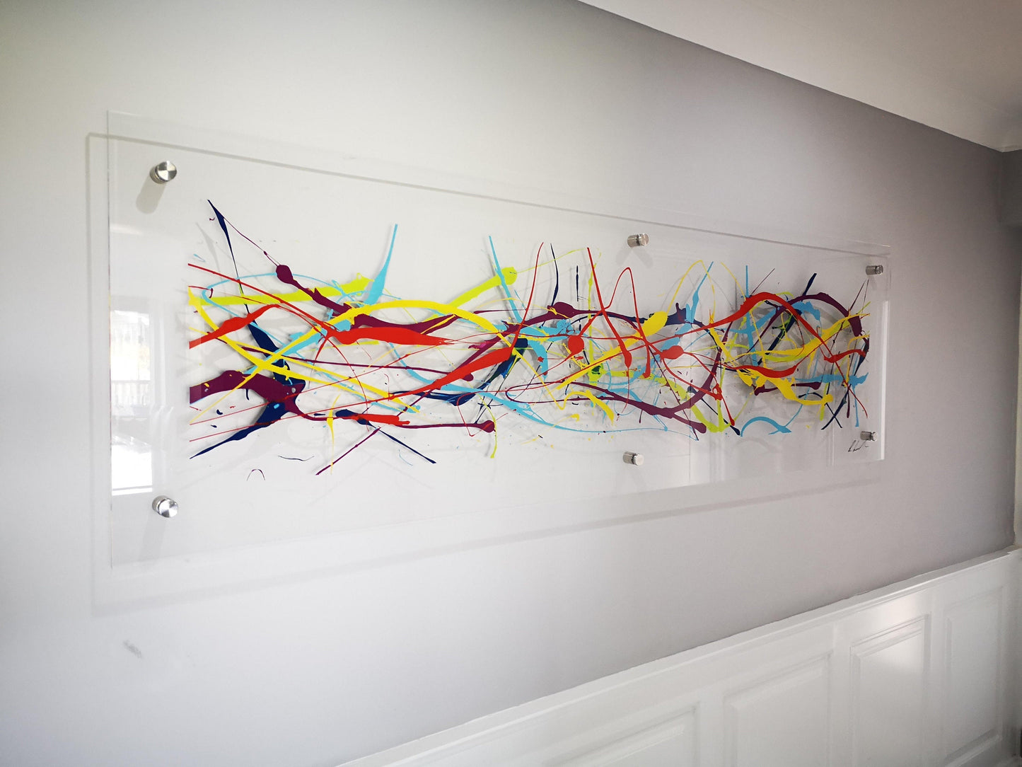 Multi Coloured Large Wall Art