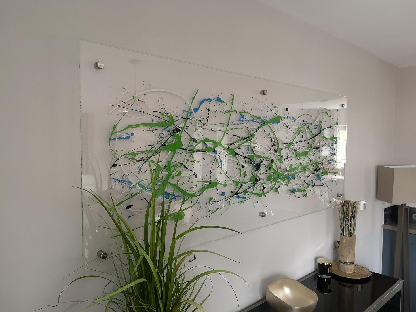 Green Modern Art