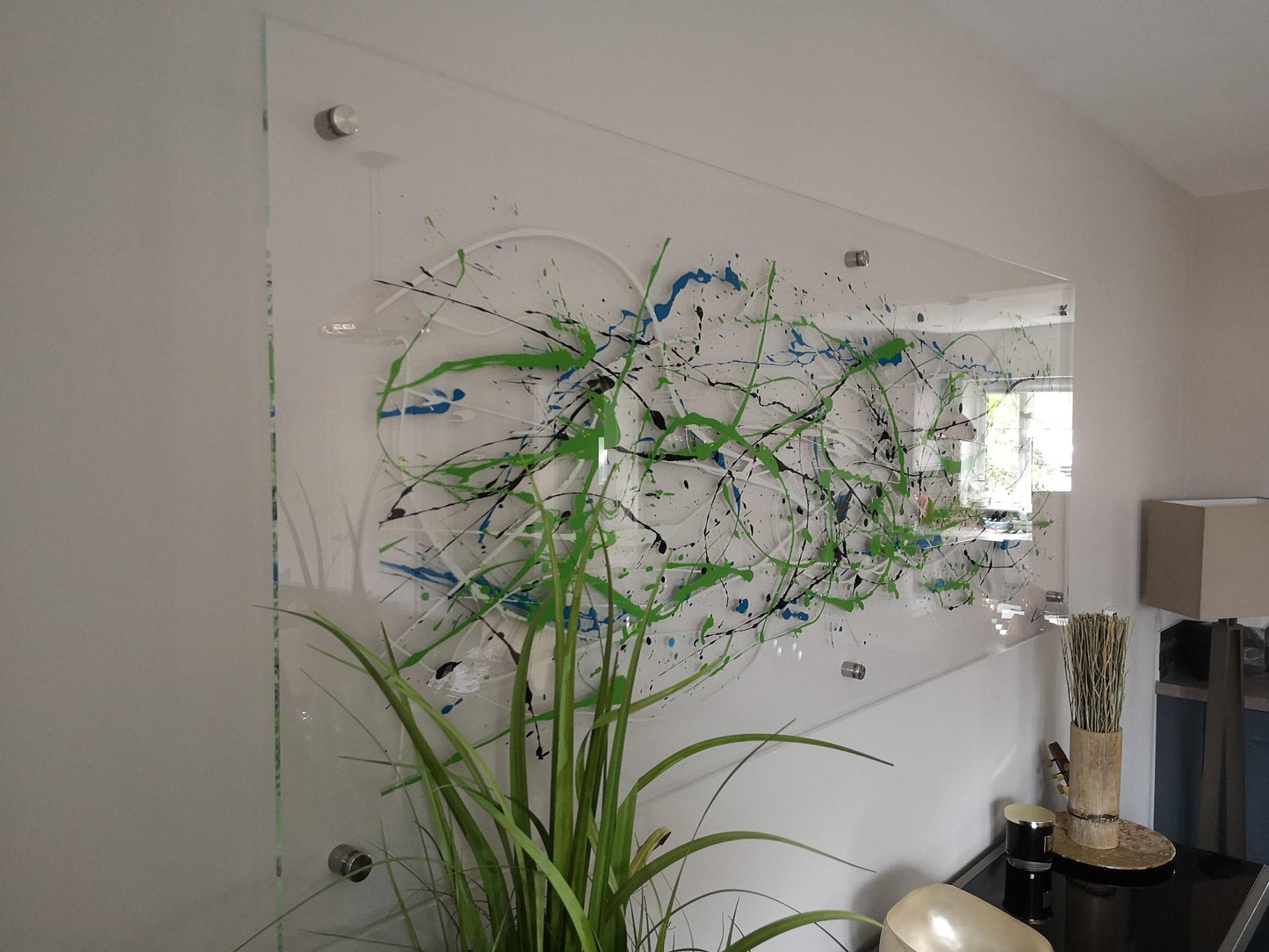 Green Modern Art