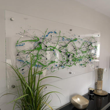 Green Modern Art