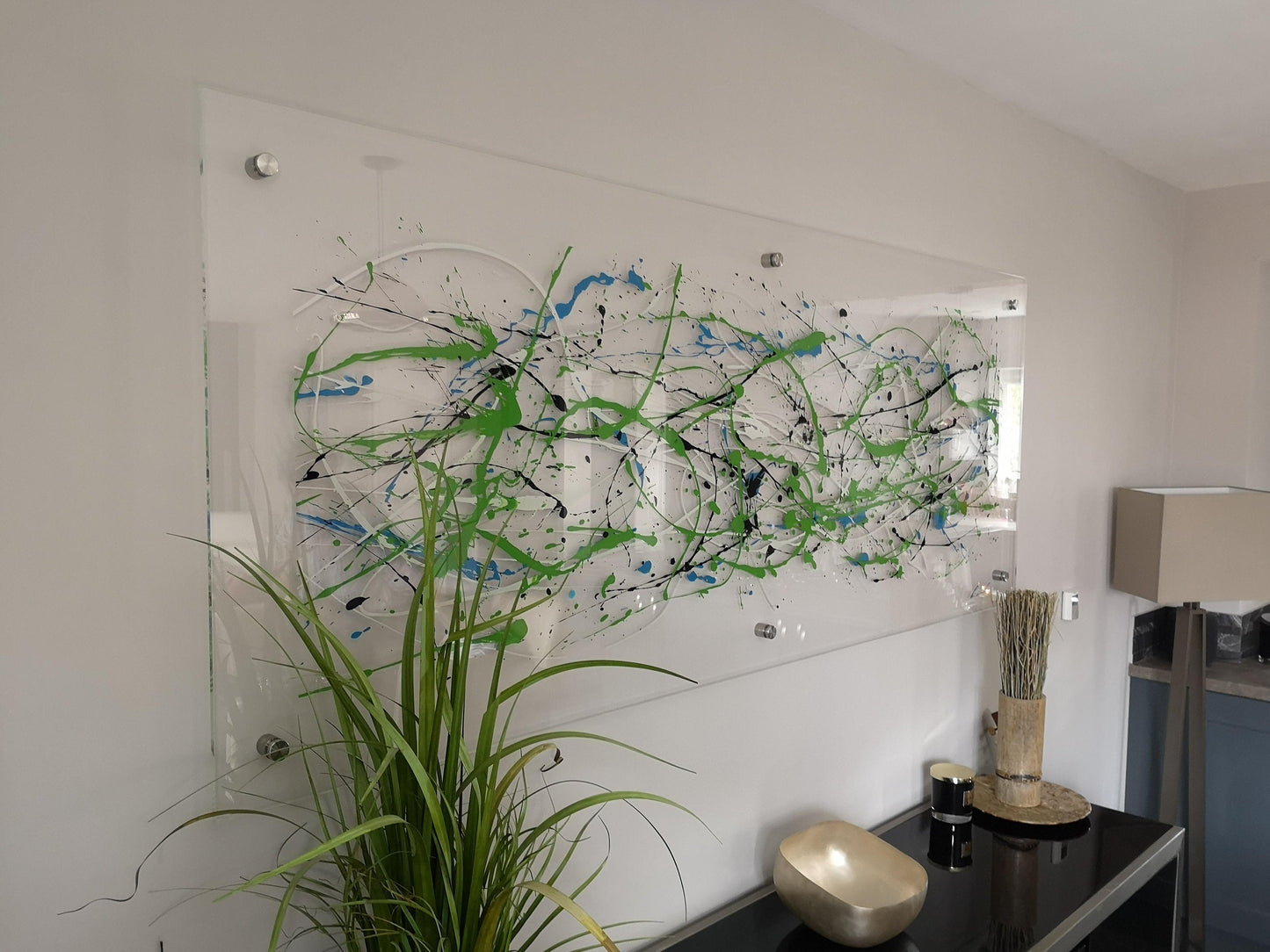 Green Modern Art