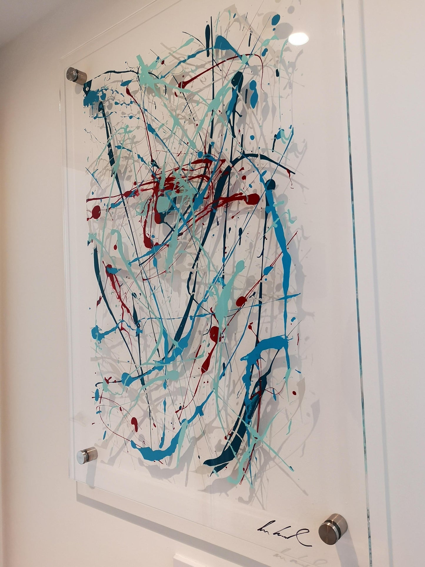 Water themed modern wall art