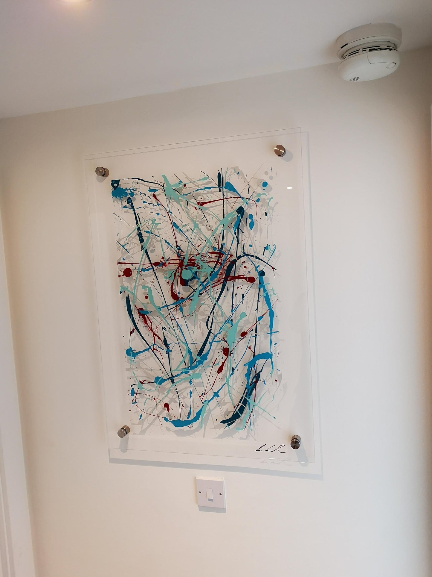 Water themed modern wall art