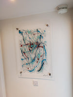 Water themed modern wall art