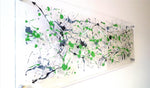 Bright Green Modern Wall Art