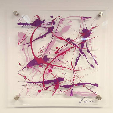 Purple and Pink wall Art