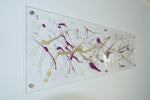 Gold and Purple wall Art