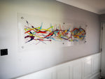 Multi Coloured Large Wall Art