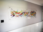 Multi Coloured Large Wall Art