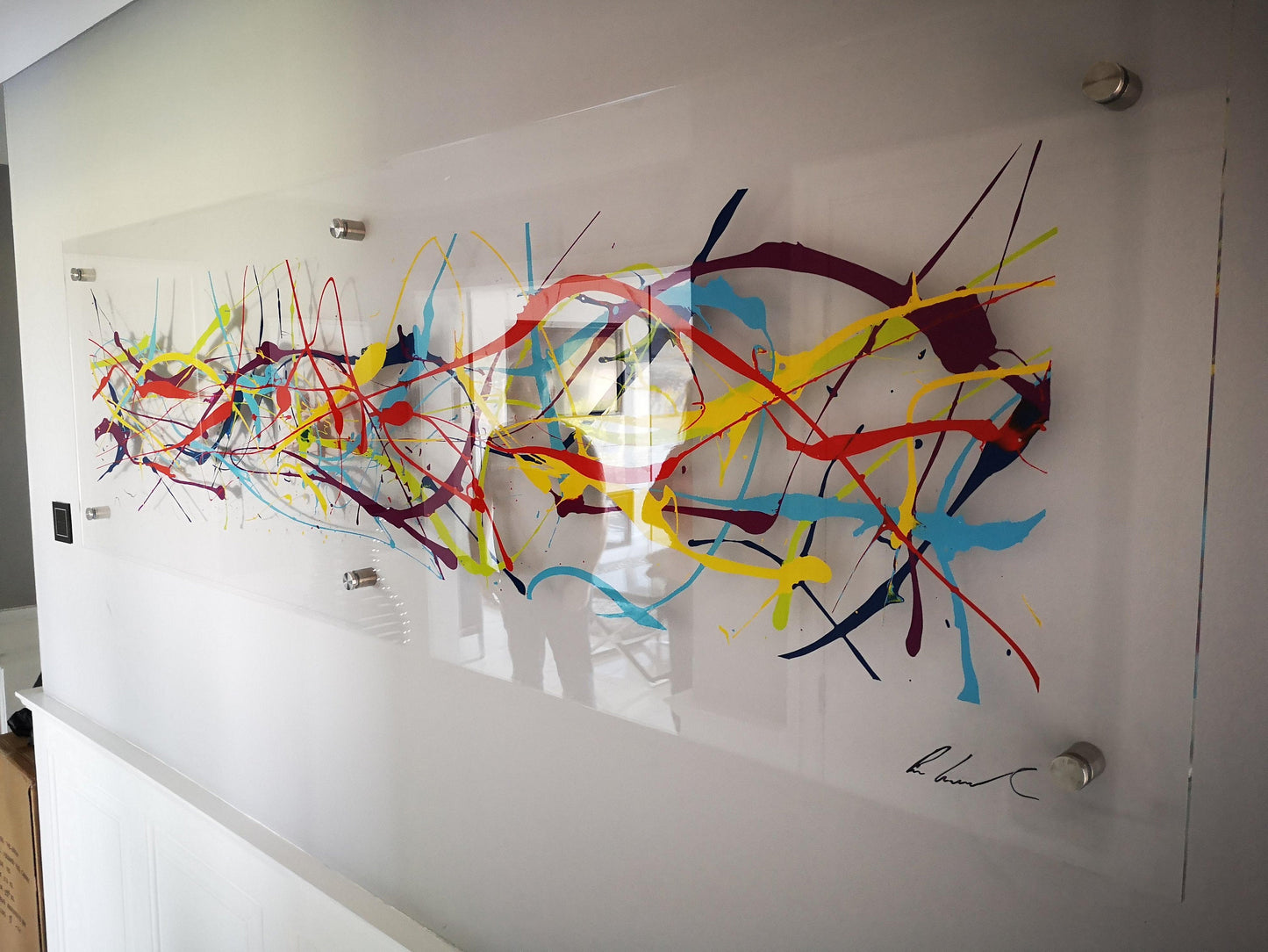 Multi Coloured Large Wall Art