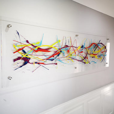 Multi Coloured Large Wall Art