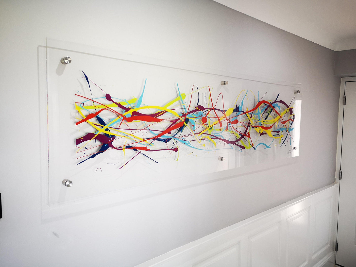 Multi Coloured Large Wall Art