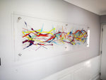 Multi Coloured Large Wall Art