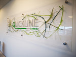Corporate office artwork (Customise with company logo and colours)
