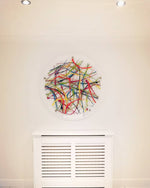 Multi Coloured Circular Art